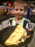 January - Tadpole cooked me an omelet